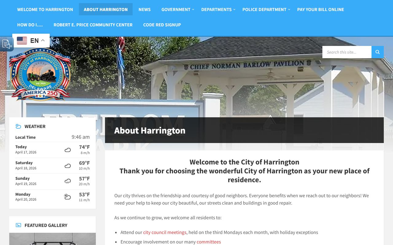 Harrington Property Tax Records - Information about Harrington Delaware property tax system