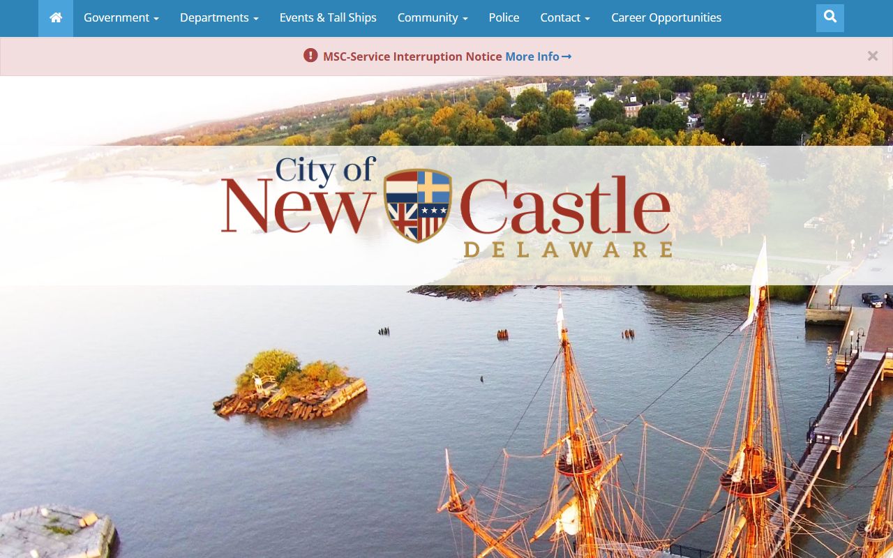 New Castle City Property Tax Records - City of New Castle website