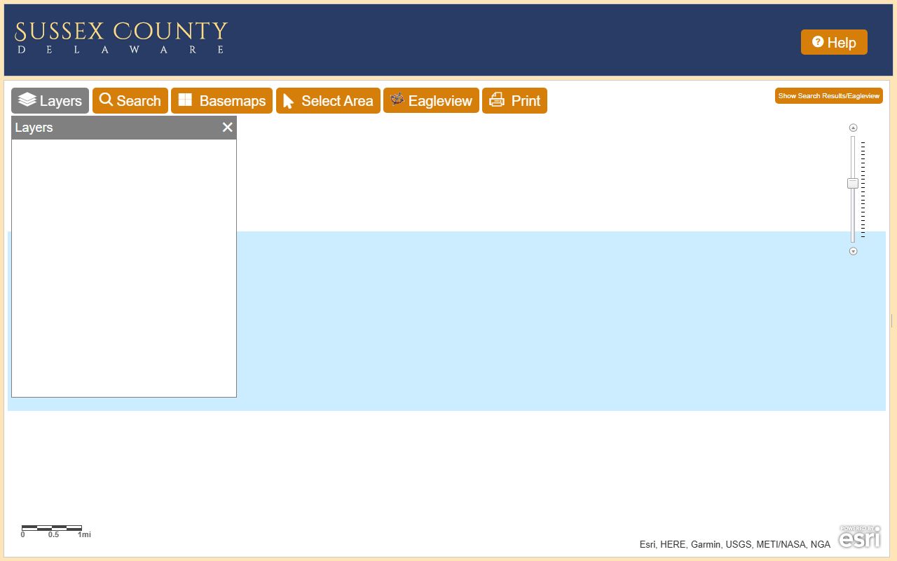 Sussex County Property Tax Records - Sussex County GIS mapping portal showing parcels and zoning