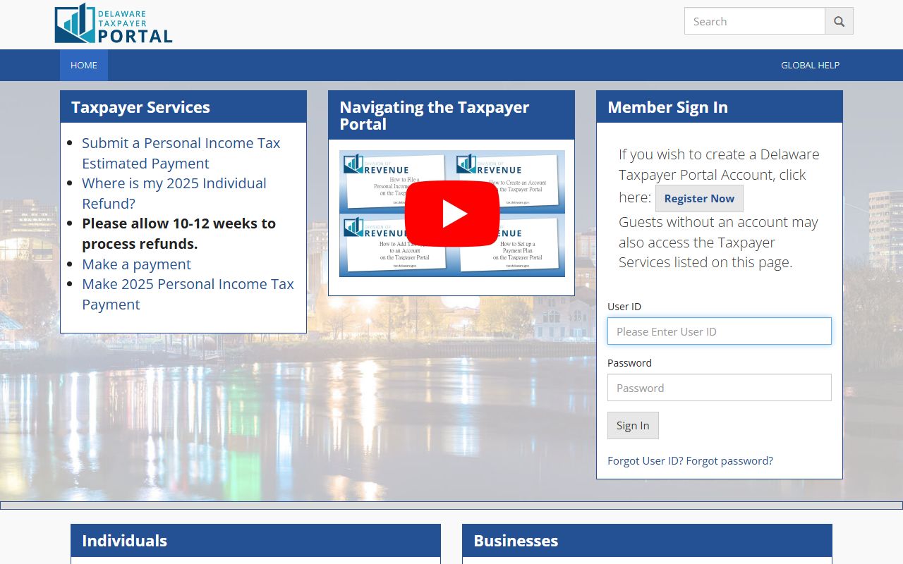 Delaware Property Tax Records - Online Tax Services Portal